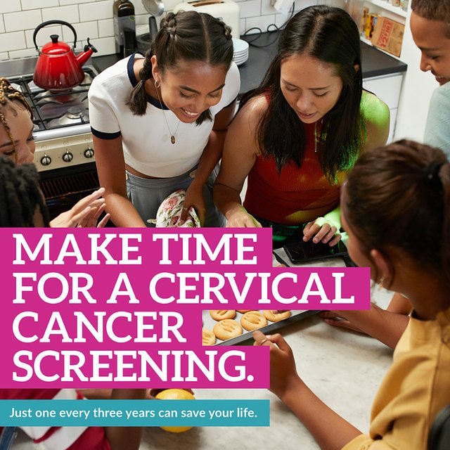 Cervical Cancer Screening Campaign Instagram