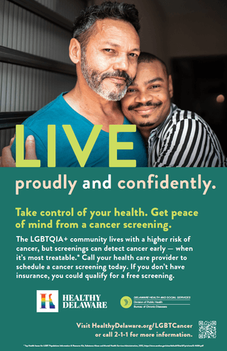 Cancer LGBTQIA+ Poster without Guidelines